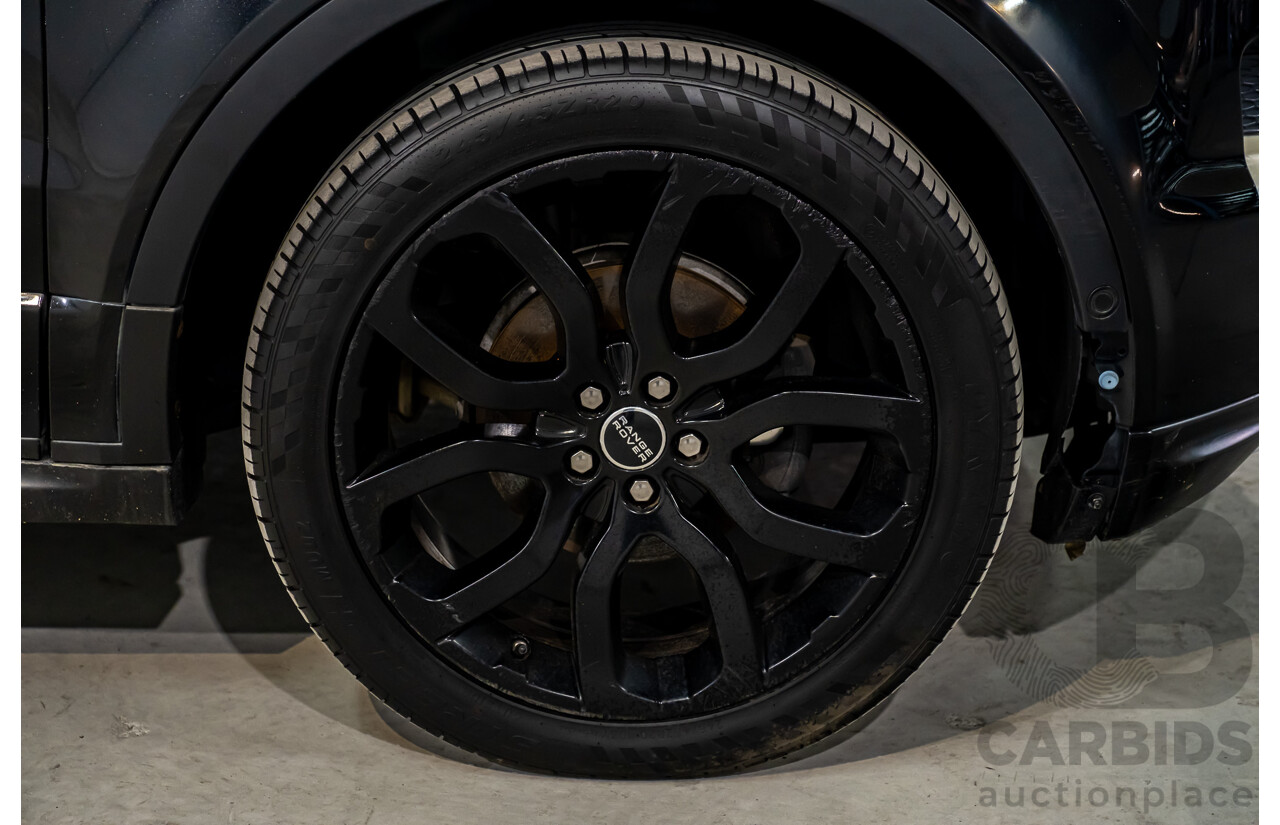 4/2012 Land Rover Range Rover Evoque SD4 Dynamic (AWD) LV 4d Wagon Santorini Black Turbo Diesel 2.2L