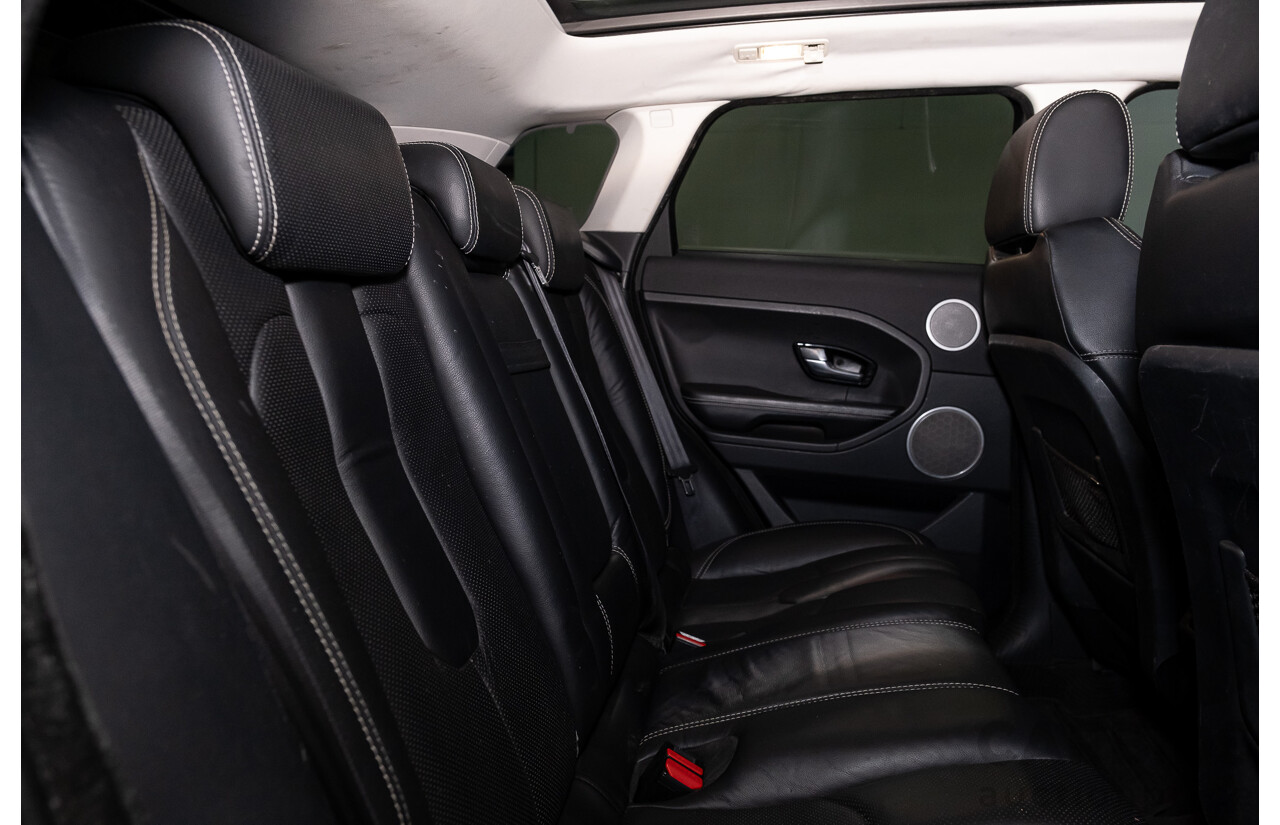 4/2012 Land Rover Range Rover Evoque SD4 Dynamic (AWD) LV 4d Wagon Santorini Black Turbo Diesel 2.2L