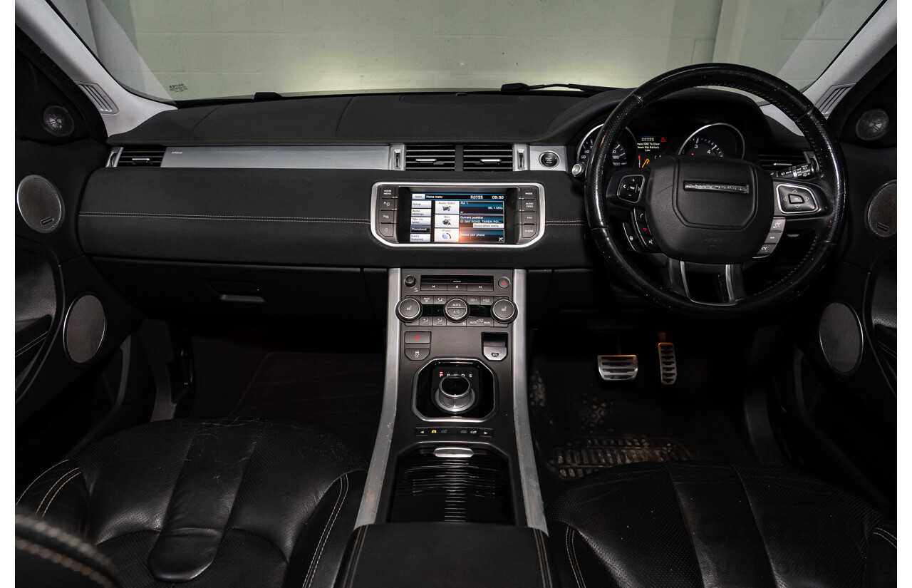 4/2012 Land Rover Range Rover Evoque SD4 Dynamic (AWD) LV 4d Wagon Santorini Black Turbo Diesel 2.2L