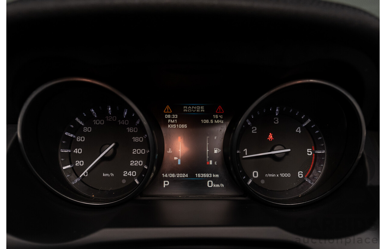 4/2012 Land Rover Range Rover Evoque SD4 Dynamic (AWD) LV 4d Wagon Santorini Black Turbo Diesel 2.2L