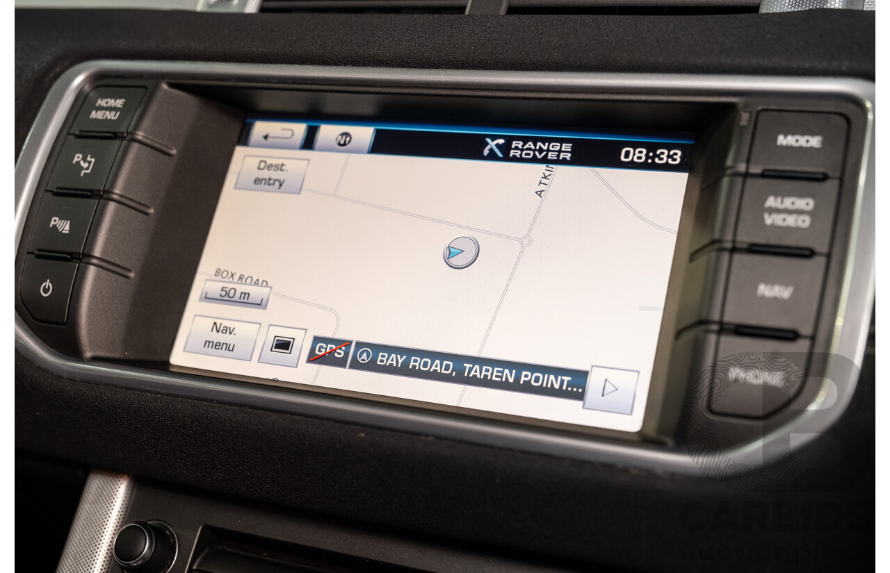 4/2012 Land Rover Range Rover Evoque SD4 Dynamic (AWD) LV 4d Wagon Santorini Black Turbo Diesel 2.2L