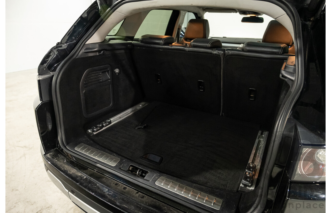 4/2012 Land Rover Range Rover Evoque SD4 Dynamic (AWD) LV 4d Wagon Santorini Black Turbo Diesel 2.2L