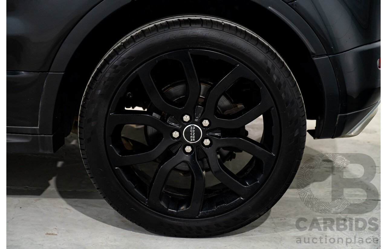 4/2012 Land Rover Range Rover Evoque SD4 Dynamic (AWD) LV 4d Wagon Santorini Black Turbo Diesel 2.2L