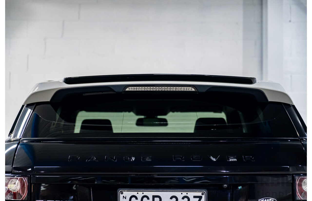 4/2012 Land Rover Range Rover Evoque SD4 Dynamic (AWD) LV 4d Wagon Santorini Black Turbo Diesel 2.2L