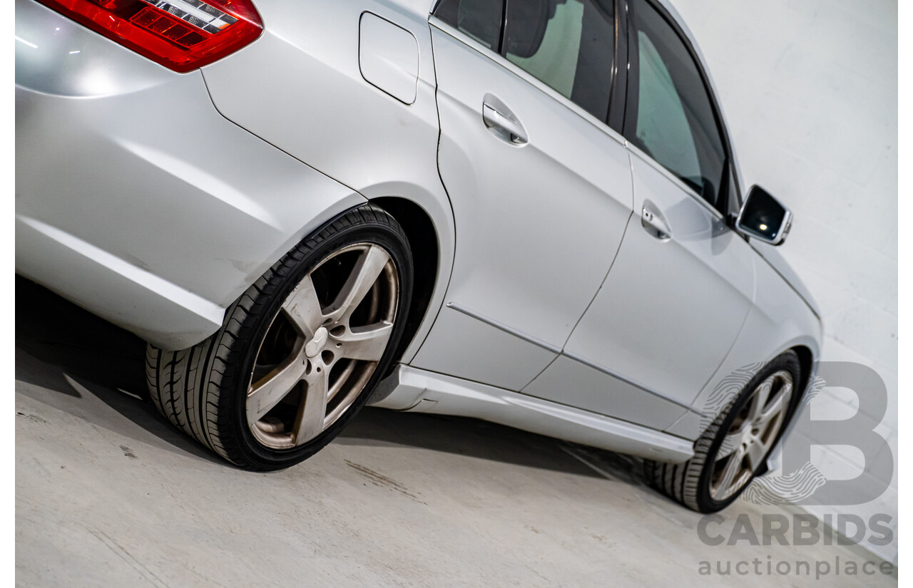 1/2013 Mercedes Benz E250 CDI 212 MY13 4d Sedan Iridium Silver Metallic Turbo Diesel 2.1L