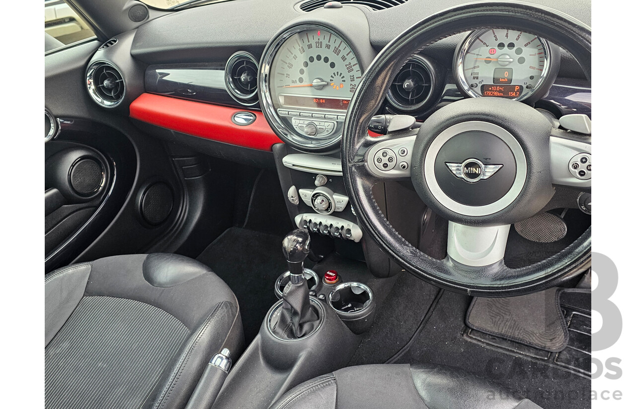 4/2008 Mini Cooper  R56 2d Hatchback Astro Black 1.6L