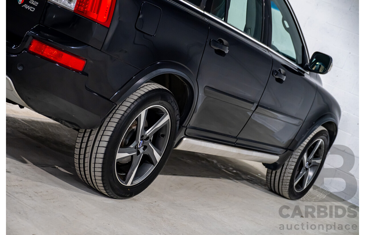 4/2014 Volvo XC90 3.2 R-Design (AWD) MY13 4d Wagon Black 3.2L - 7 Seater