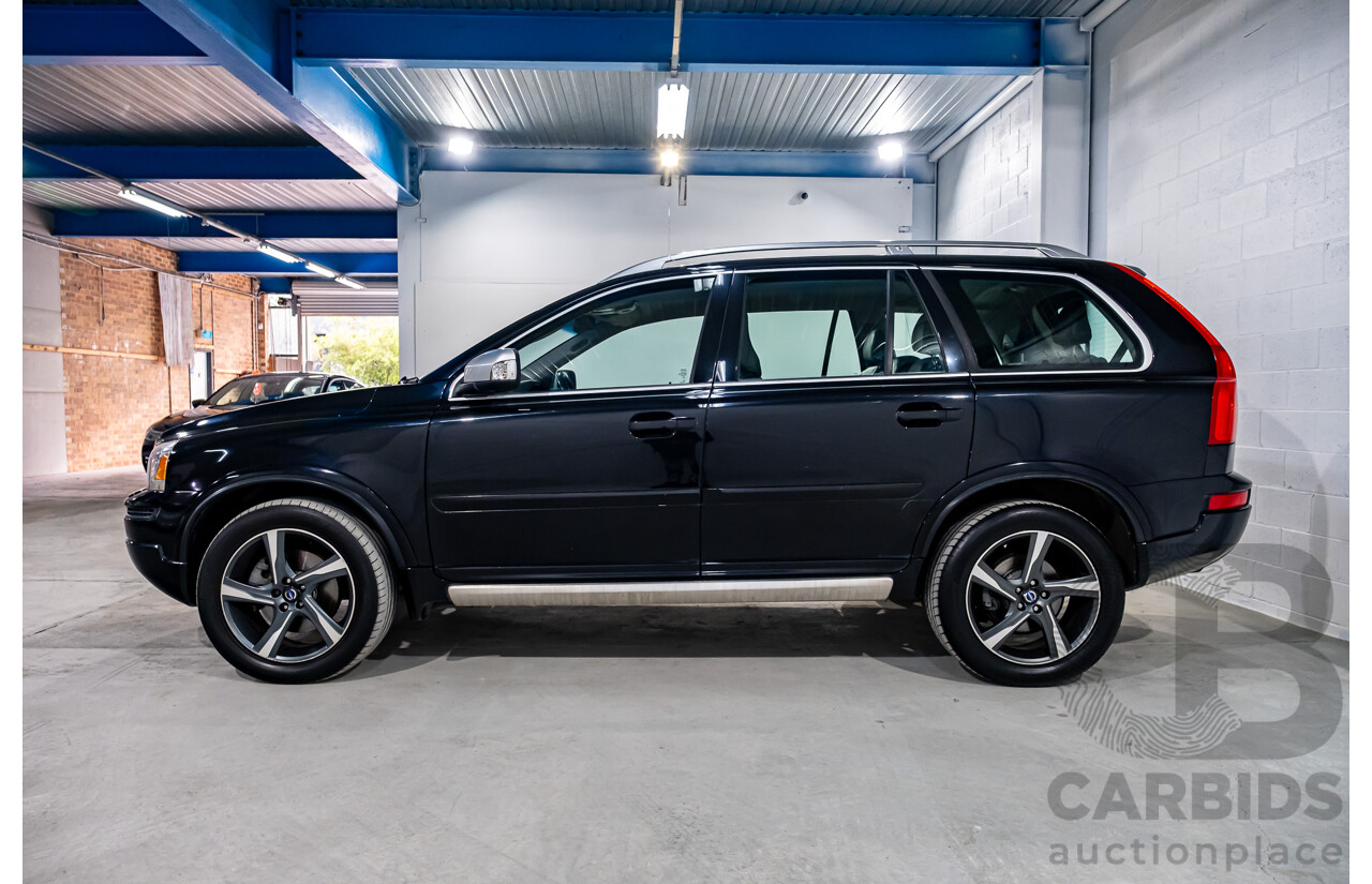 4/2014 Volvo XC90 3.2 R-Design (AWD) MY13 4d Wagon Black 3.2L - 7 Seater