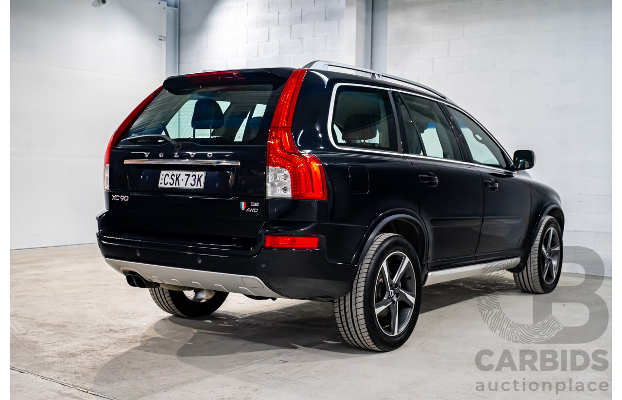 4/2014 Volvo XC90 3.2 R-Design (AWD) MY13 4d Wagon Black 3.2L - 7 Seater