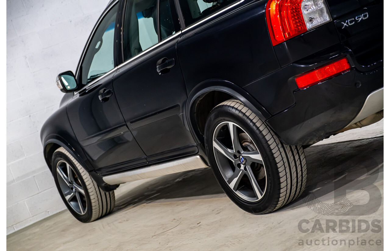 4/2014 Volvo XC90 3.2 R-Design (AWD) MY13 4d Wagon Black 3.2L - 7 Seater