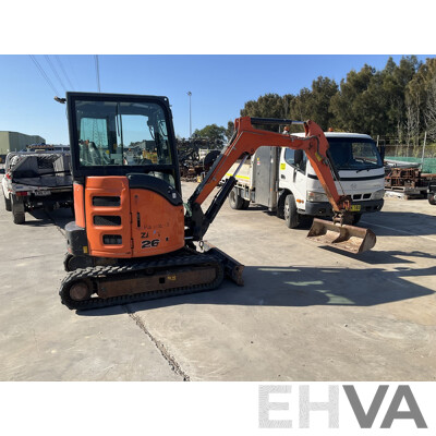 ちっきー ナガセ　５点 2017 Hitachi ZX26U-5 Mini Excavator - Lot 1542184 | EHVA