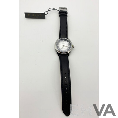 Bulova Classic Jet Star Grey Dial Watch 96B414 - New