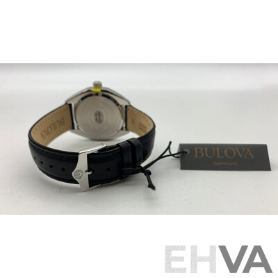 Bulova Classic Jet Star Grey Dial Watch 96B414 - New