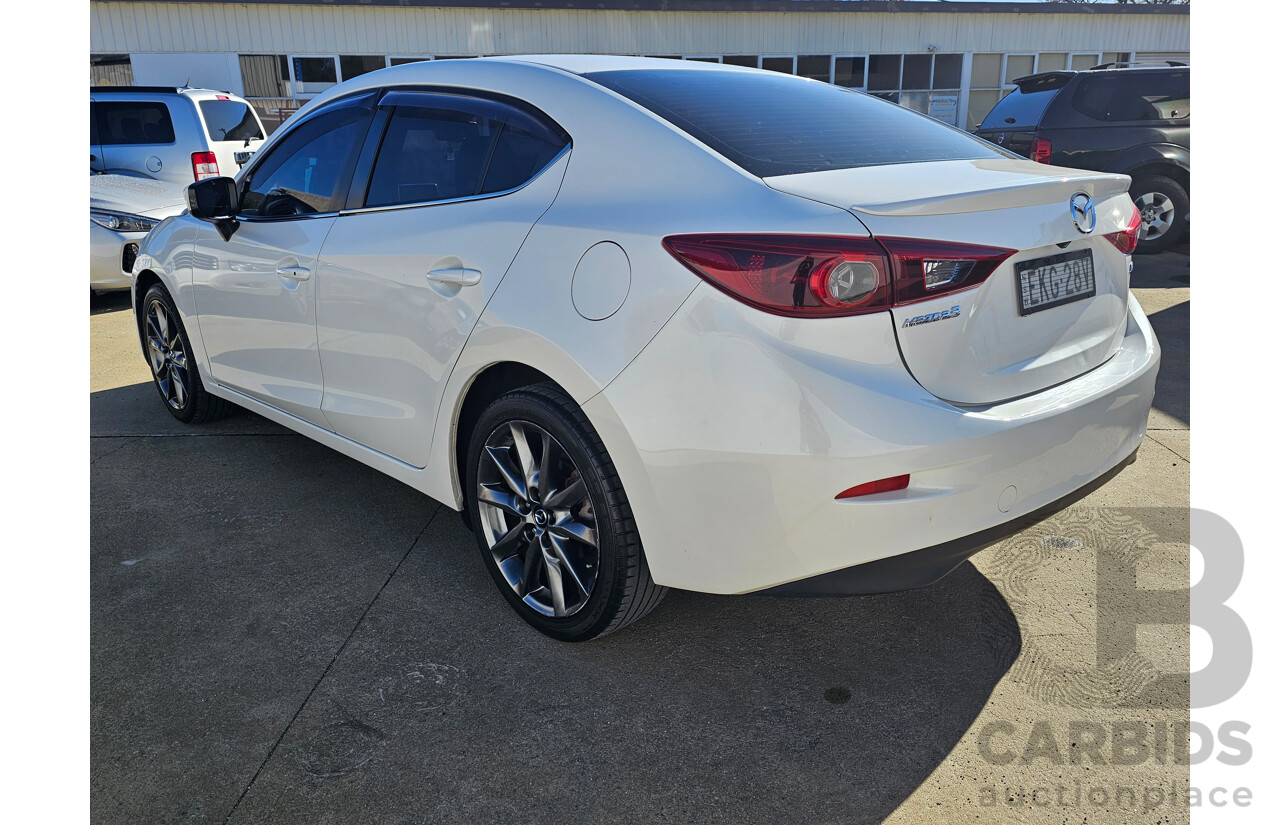 4/2014 Mazda 3 SP25 GT BM Skyactiv 4d Sedan Pearl White 2.5L