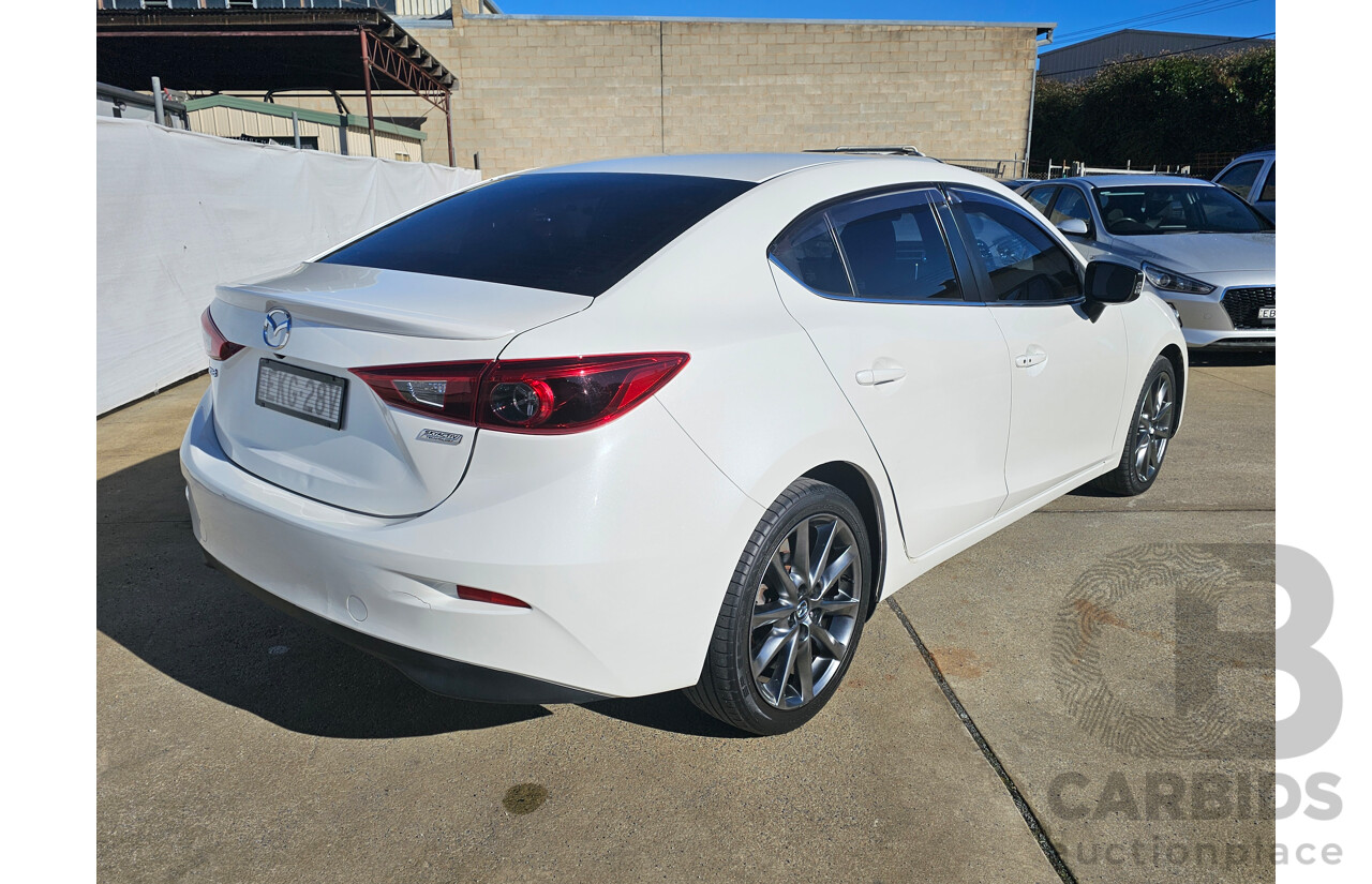 4/2014 Mazda 3 SP25 GT BM Skyactiv 4d Sedan Pearl White 2.5L