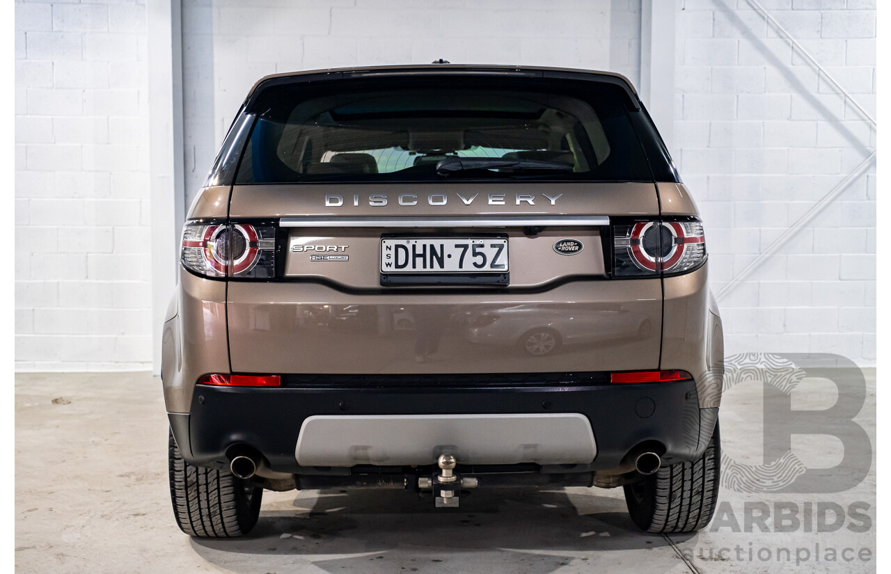 7/2016 Land Rover Discovery Sport TD4 HSE Luxury LC MY16 4d Wagon Kaikoura Stone Metallic Turbo Diesel 2.2L