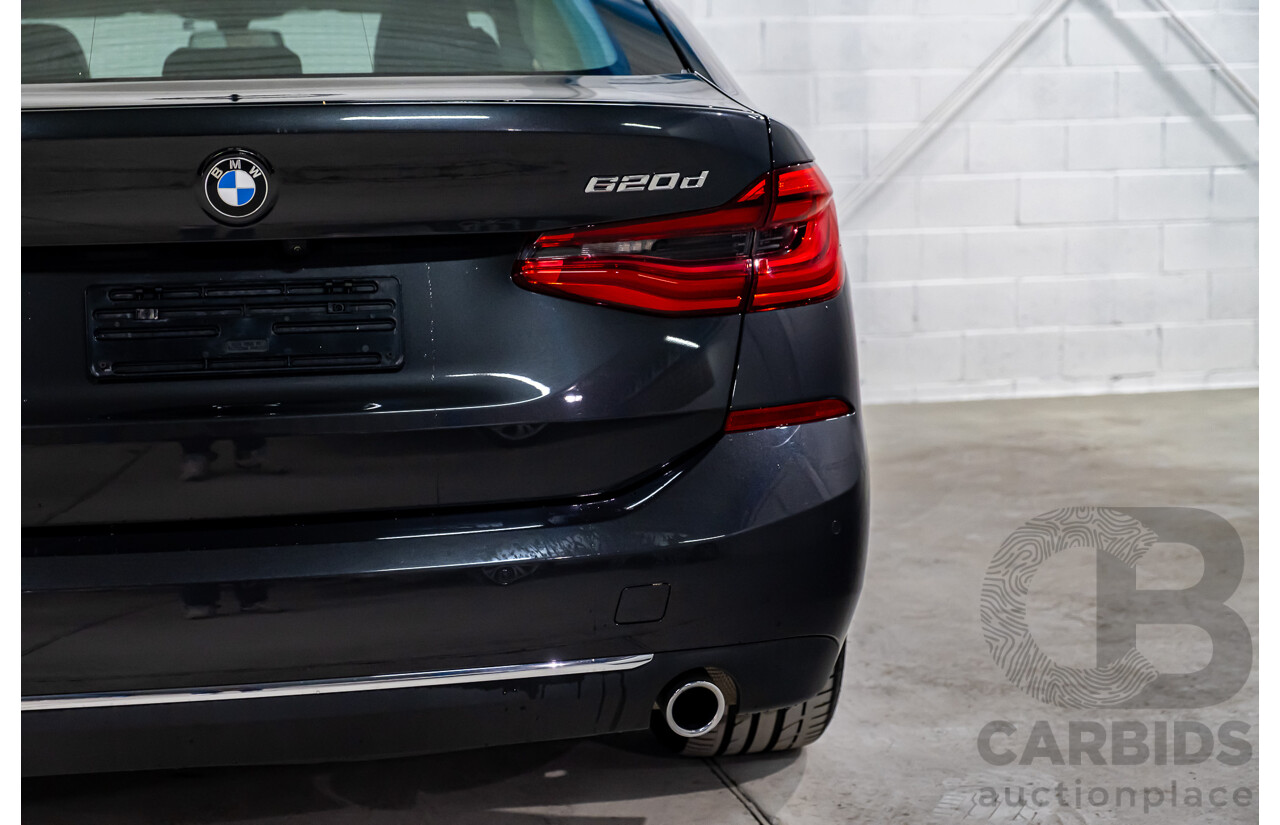 03/2020 BMW 620d Gran Turismo Luxury Line G32 MY20 4d Hatchback Sophisto Grey Metallic Turbo Diesel 2.0L