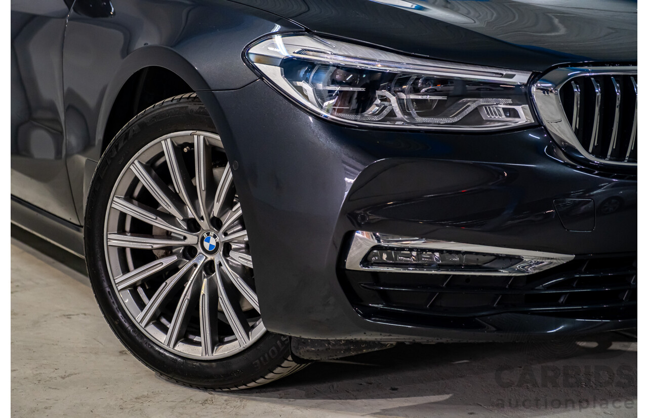 03/2020 BMW 620d Gran Turismo Luxury Line G32 MY20 4d Hatchback Sophisto Grey Metallic Turbo Diesel 2.0L