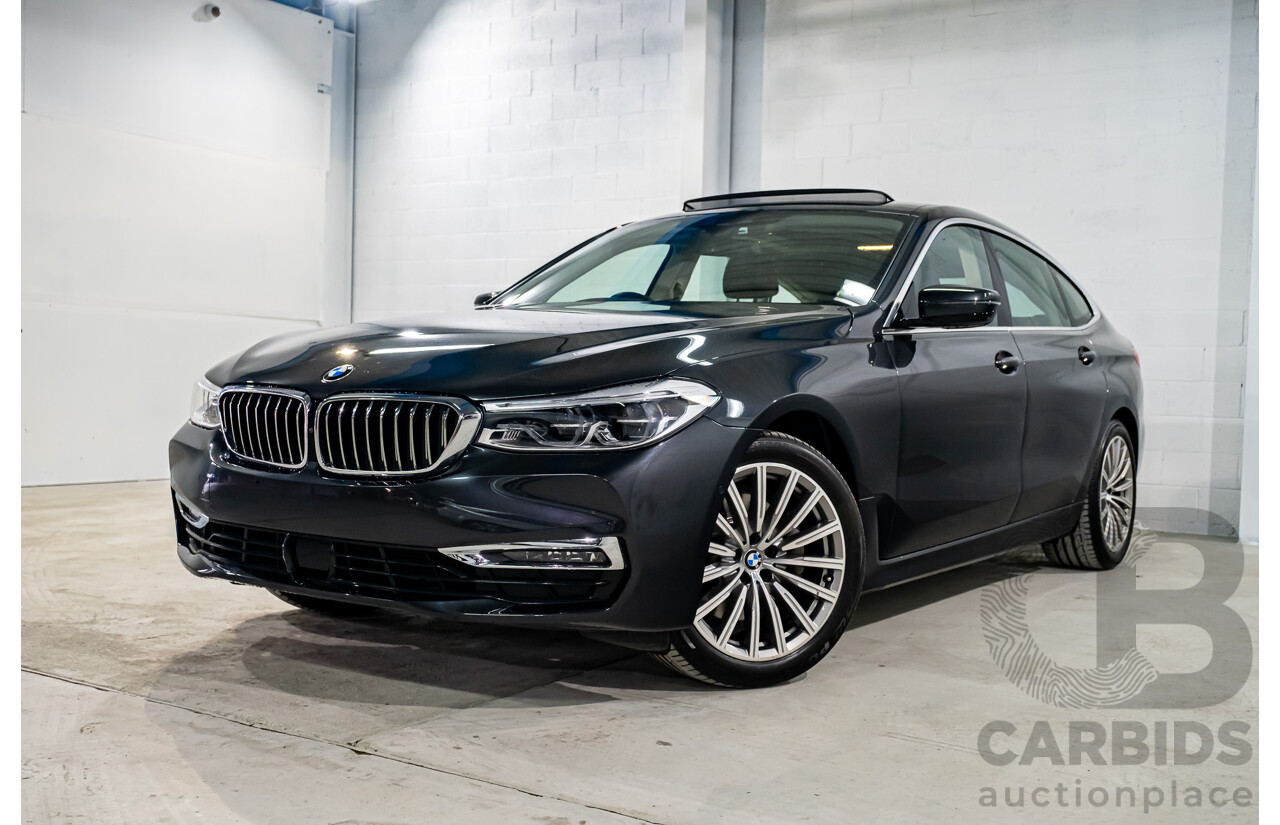 03/2020 BMW 620d Gran Turismo Luxury Line G32 MY20 4d Hatchback Sophisto Grey Metallic Turbo Diesel 2.0L