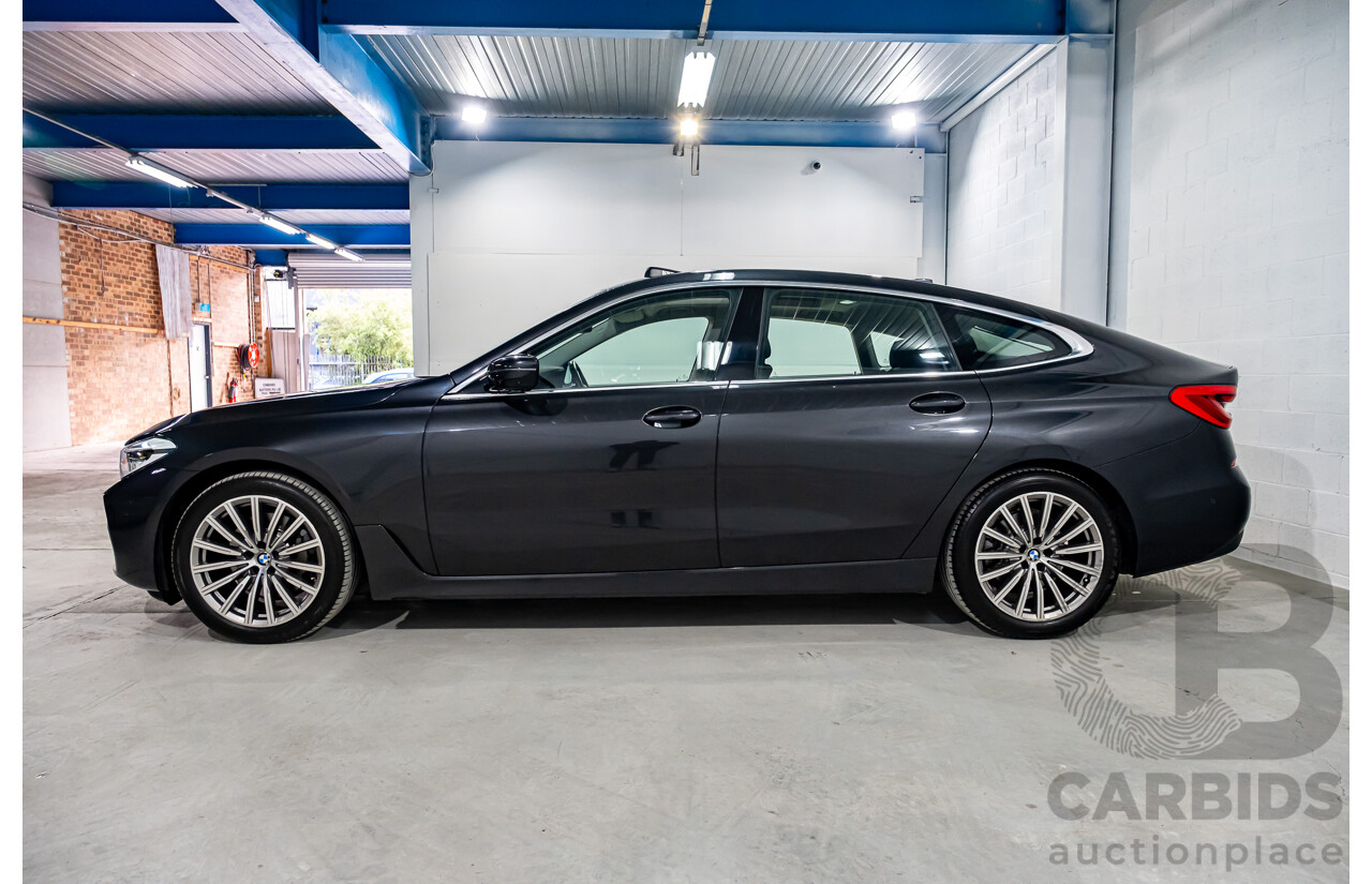 03/2020 BMW 620d Gran Turismo Luxury Line G32 MY20 4d Hatchback Sophisto Grey Metallic Turbo Diesel 2.0L