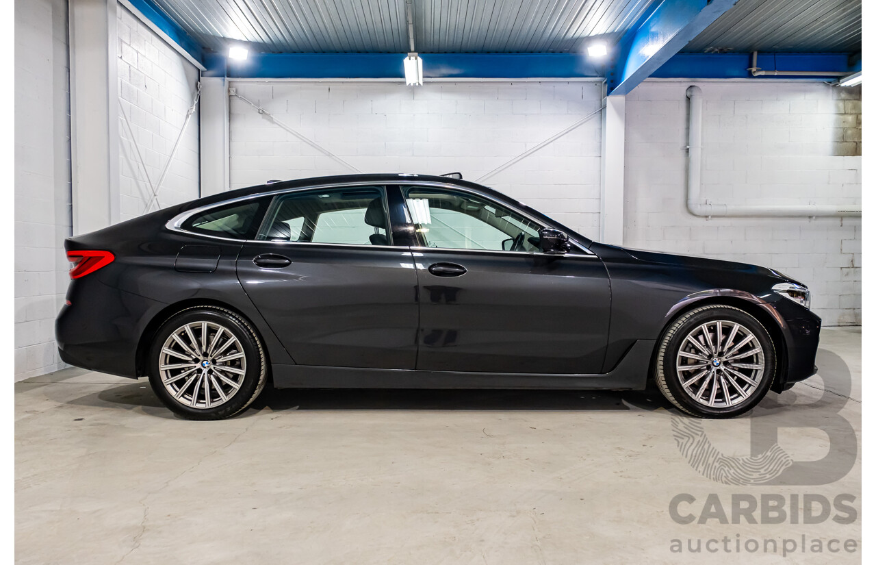 03/2020 BMW 620d Gran Turismo Luxury Line G32 MY20 4d Hatchback Sophisto Grey Metallic Turbo Diesel 2.0L