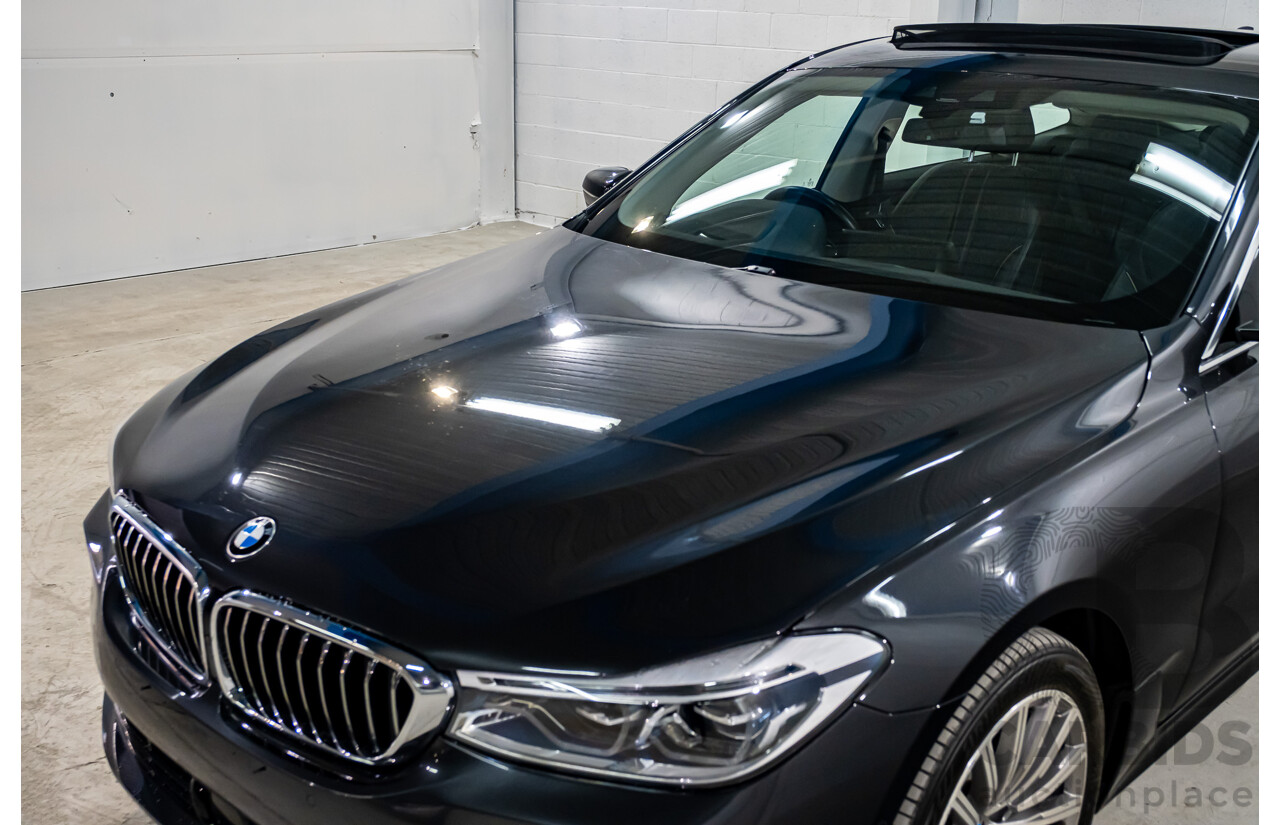03/2020 BMW 620d Gran Turismo Luxury Line G32 MY20 4d Hatchback Sophisto Grey Metallic Turbo Diesel 2.0L