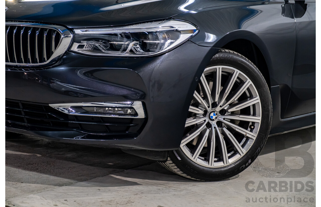 03/2020 BMW 620d Gran Turismo Luxury Line G32 MY20 4d Hatchback Sophisto Grey Metallic Turbo Diesel 2.0L