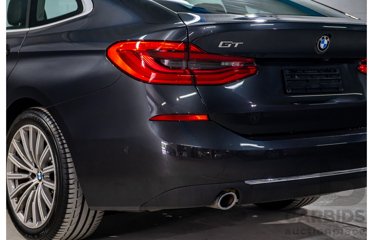 03/2020 BMW 620d Gran Turismo Luxury Line G32 MY20 4d Hatchback Sophisto Grey Metallic Turbo Diesel 2.0L