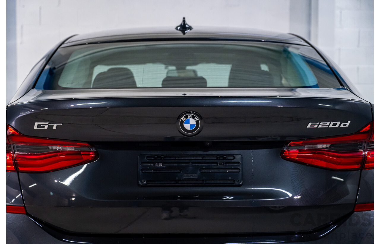 03/2020 BMW 620d Gran Turismo Luxury Line G32 MY20 4d Hatchback Sophisto Grey Metallic Turbo Diesel 2.0L