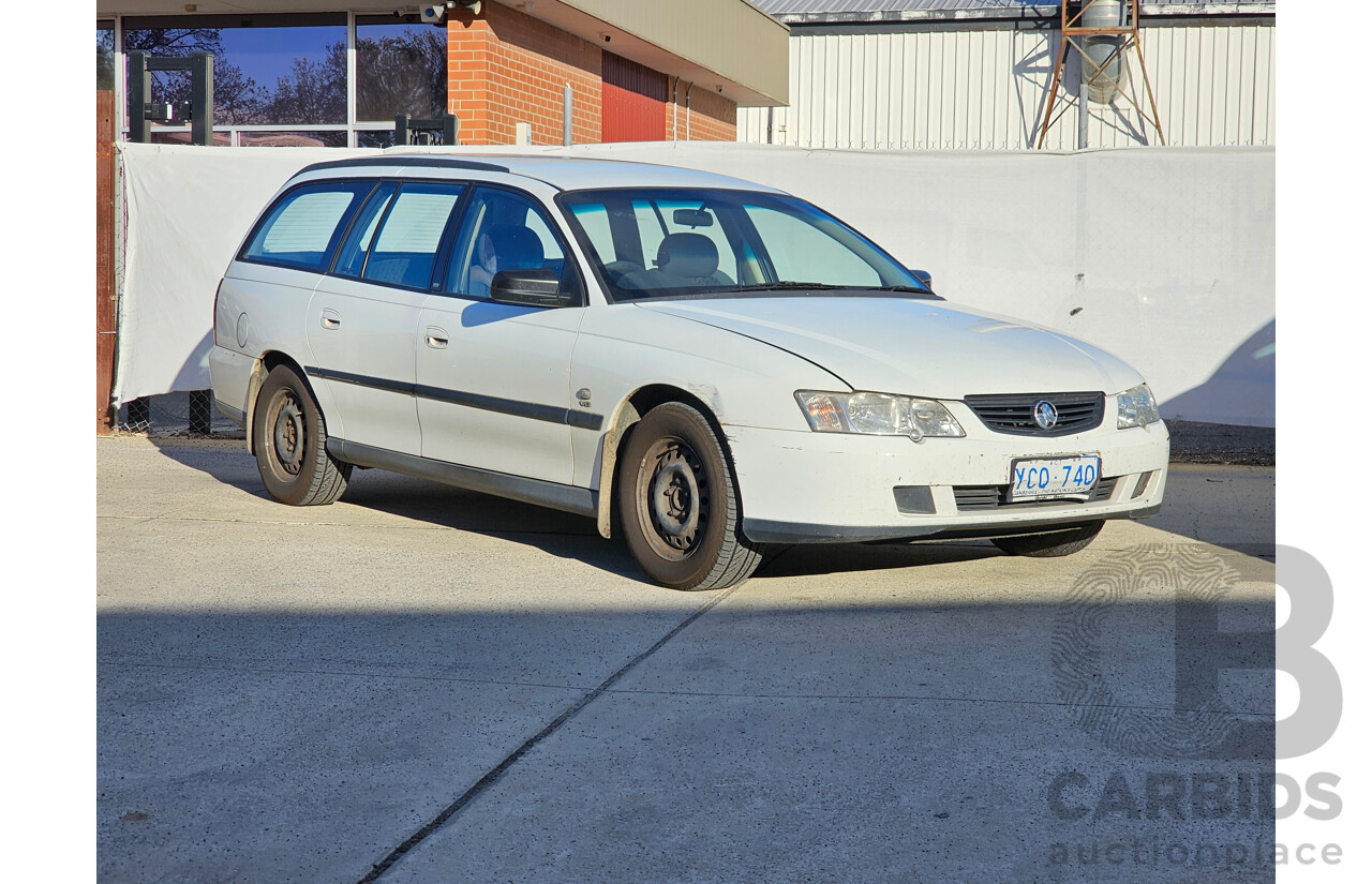 3/2003 Holden Commodore Executive VY 4d Wagon White 3.8L