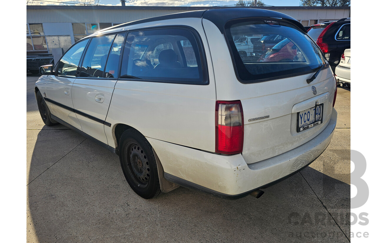 3/2003 Holden Commodore Executive VY 4d Wagon White 3.8L