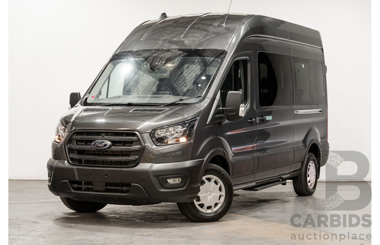 02/2024 Ford Transit Bus 410L VO MY24 12 Seater 4d Bus Magnetic Metallic Grey Turbo Diesel 2.0L - Brand New