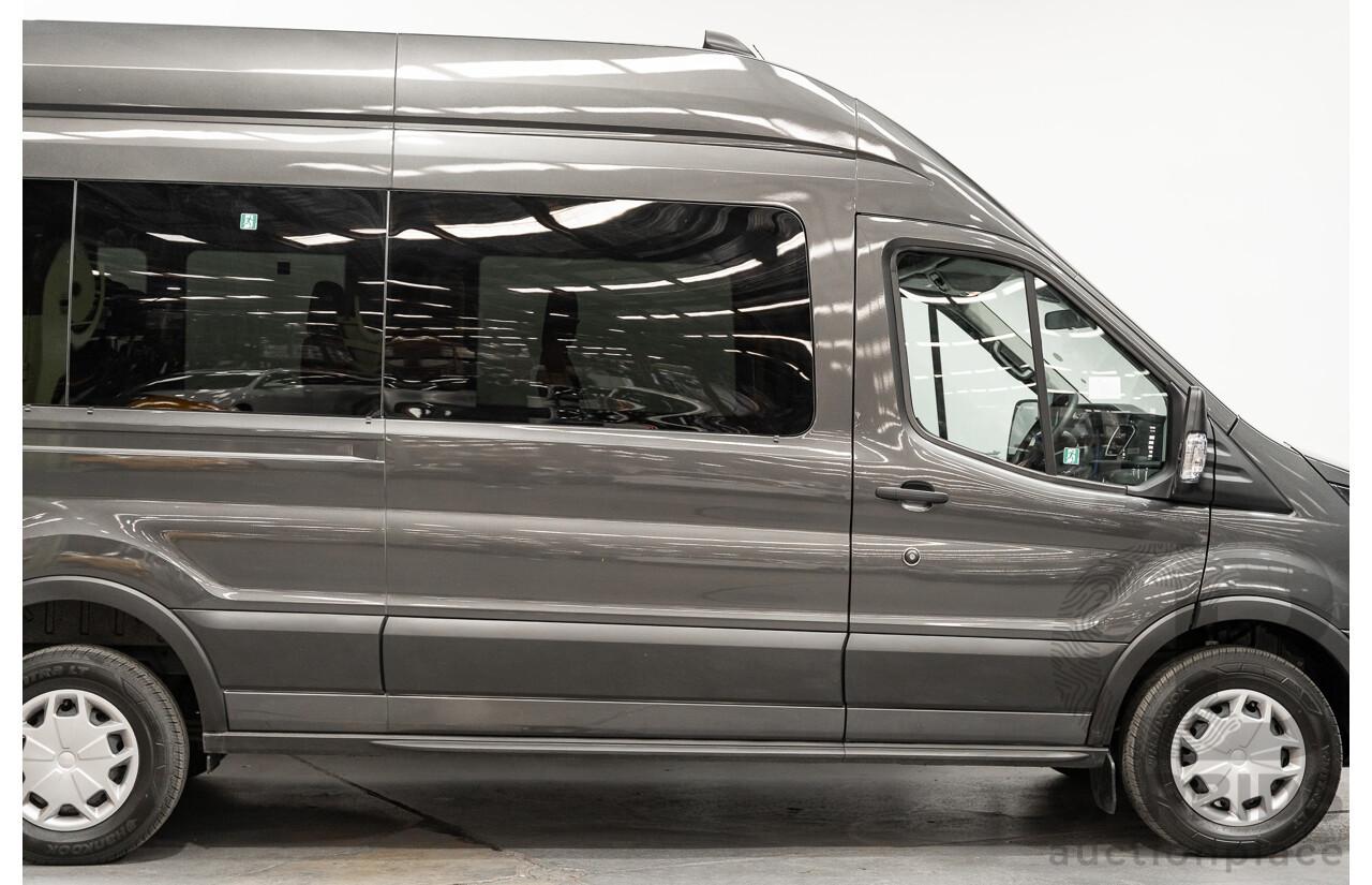 02/2024 Ford Transit Bus 410L VO MY24 12 Seater 4d Bus Magnetic Metallic Grey Turbo Diesel 2.0L - Brand New