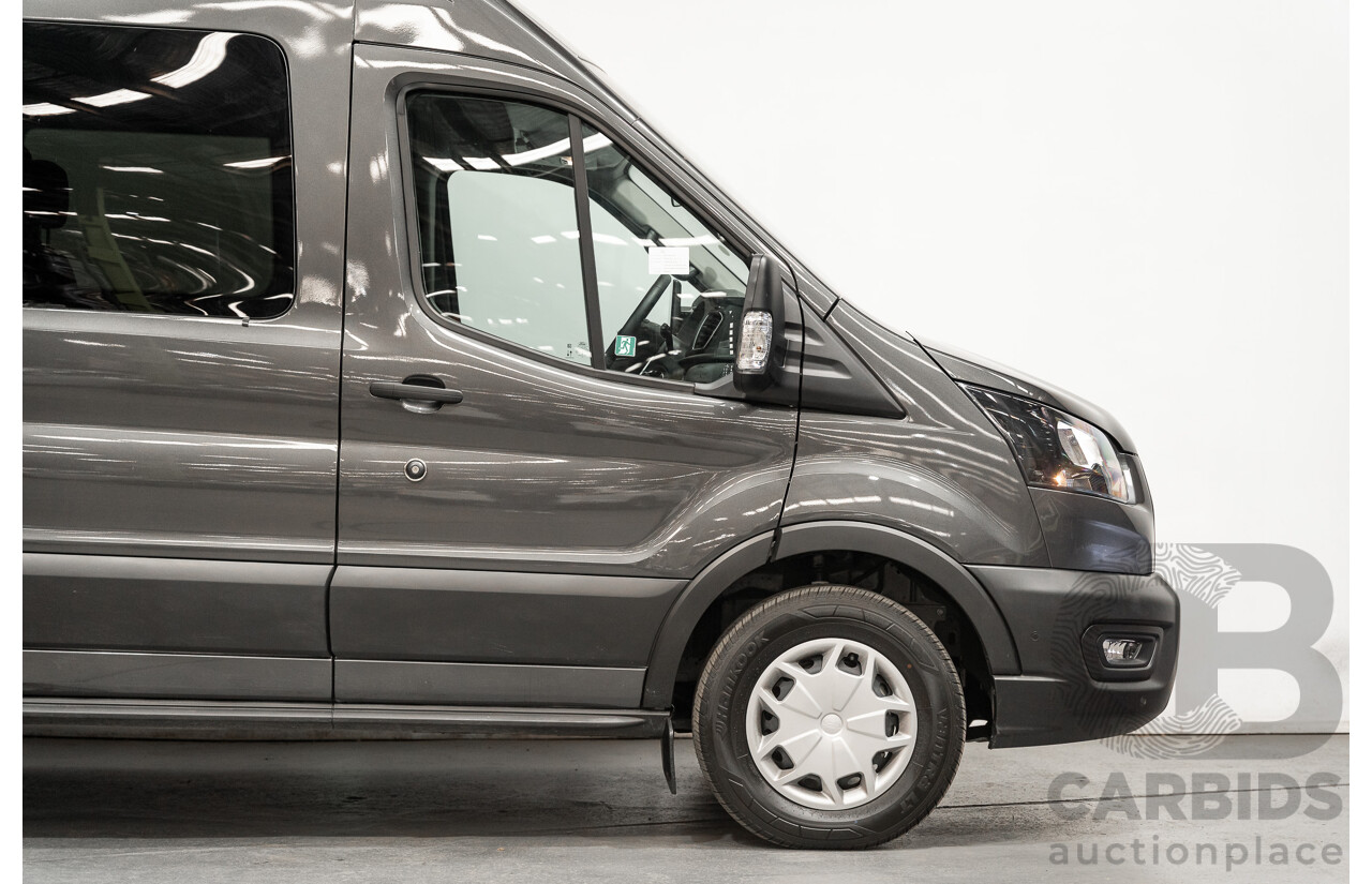 02/2024 Ford Transit Bus 410L VO MY24 12 Seater 4d Bus Magnetic Metallic Grey Turbo Diesel 2.0L - Brand New