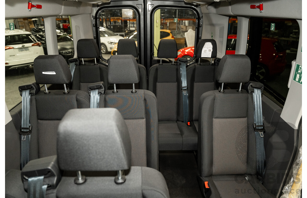 02/2024 Ford Transit Bus 410L VO MY24 12 Seater 4d Bus Magnetic Metallic Grey Turbo Diesel 2.0L - Brand New