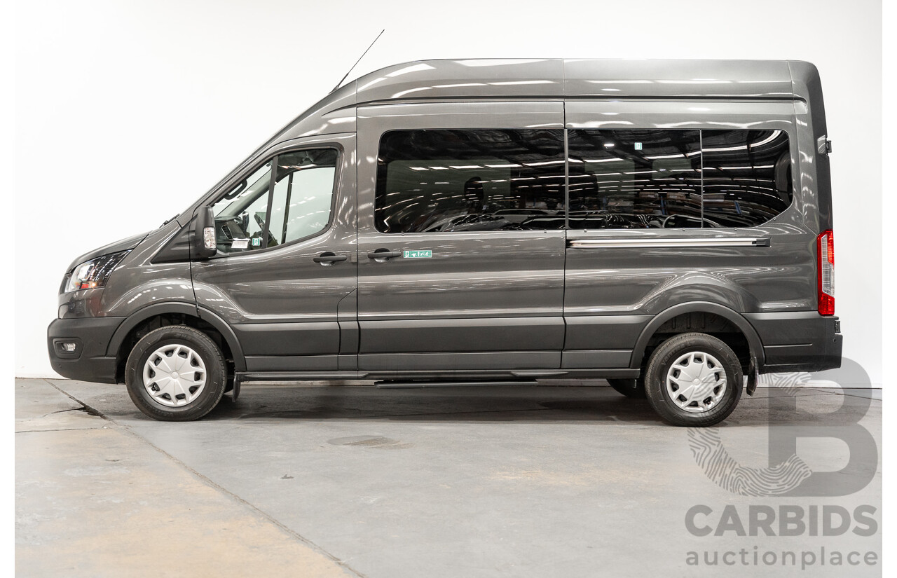 02/2024 Ford Transit Bus 410L VO MY24 12 Seater 4d Bus Magnetic Metallic Grey Turbo Diesel 2.0L - Brand New