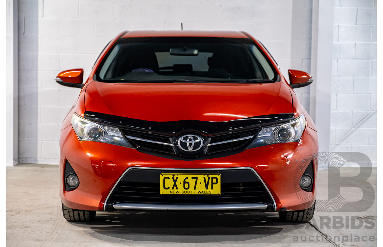 3/2015 Toyota Corolla Levin SX ZRE182R MY15 4d Hatchback Inferno Metallic Orange 1.8L