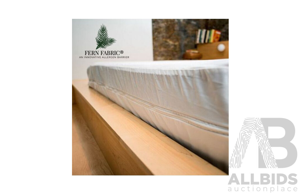 FERN FABRIC Single Size Mattress Protector - ORP $109.00