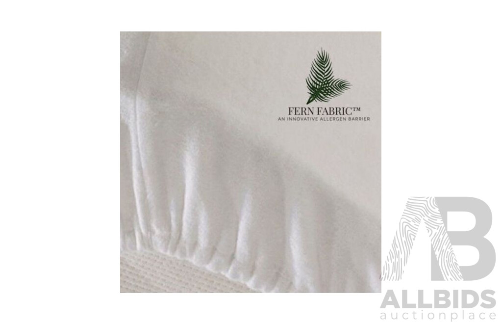 FERN FABRIC Double Size Fitted Sheets - ORP $119.00