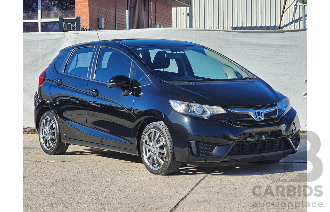 06/2015 Honda Jazz VTi FWD GK MY15 5D Hatchback Black 1.5L