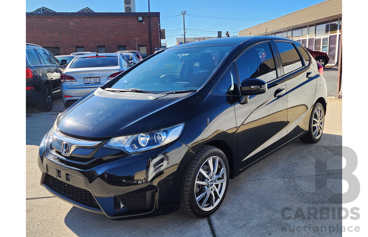 06/2015 Honda Jazz VTi FWD GK MY15 5D Hatchback Black 1.5L