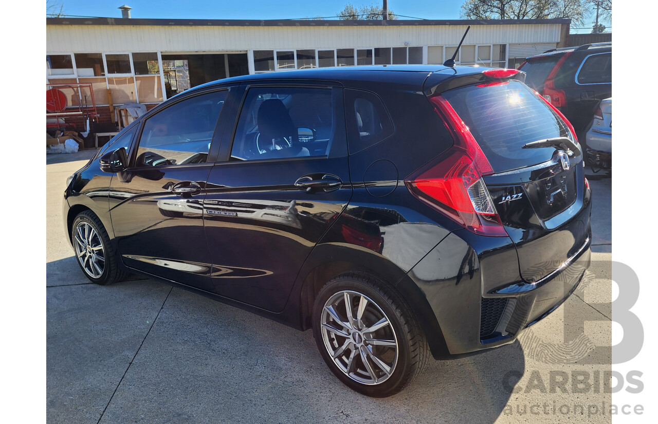 06/2015 Honda Jazz VTi FWD GK MY15 5D Hatchback Black 1.5L