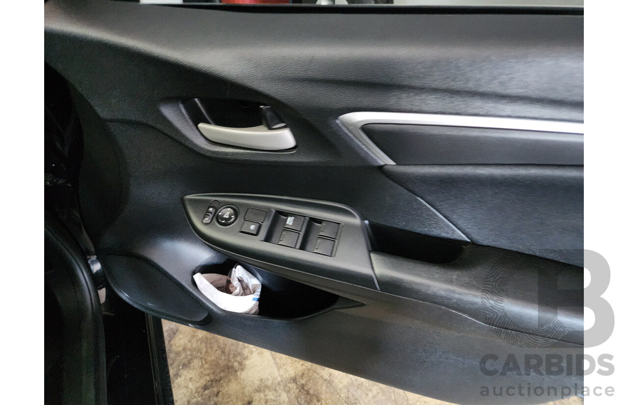 06/2015 Honda Jazz VTi FWD GK MY15 5D Hatchback Black 1.5L