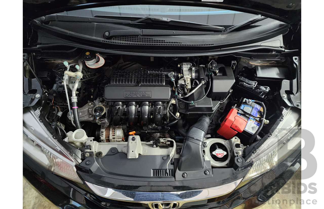 06/2015 Honda Jazz VTi FWD GK MY15 5D Hatchback Black 1.5L