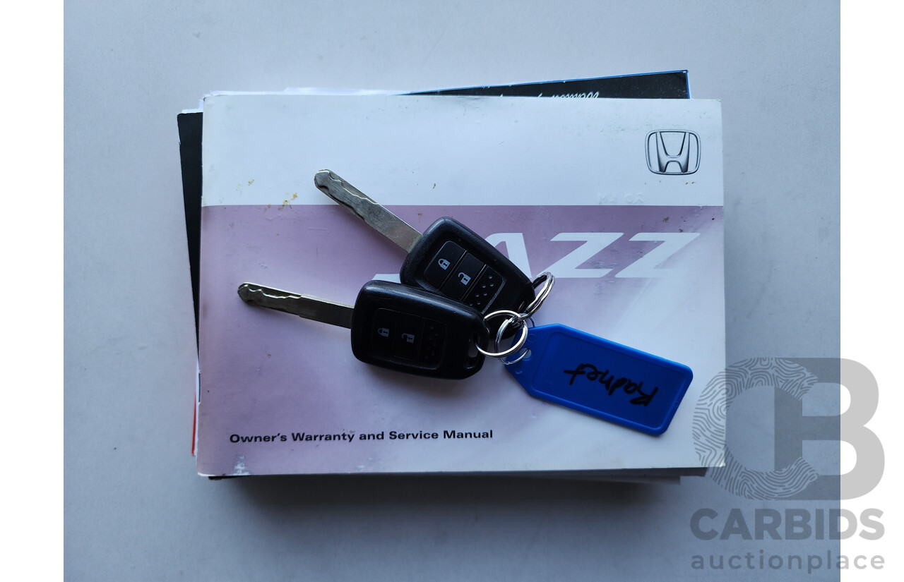 06/2015 Honda Jazz VTi FWD GK MY15 5D Hatchback Black 1.5L