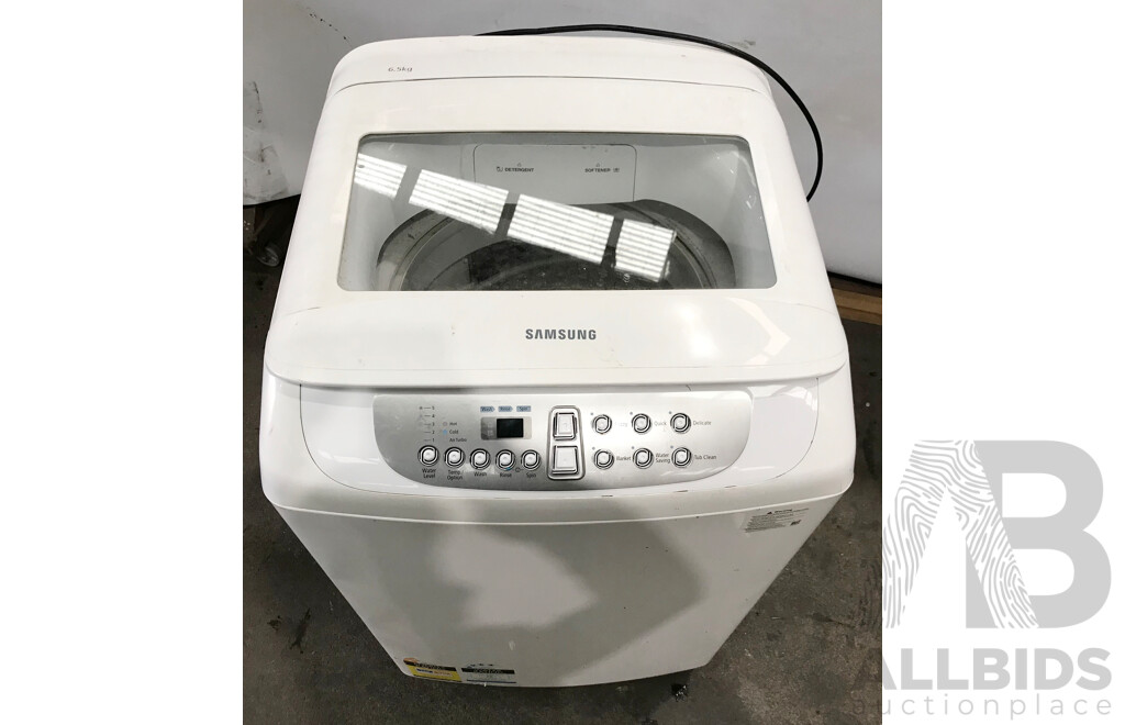 Samsung (WA65F5S2) 6.5kg Top Loader Washing Machine