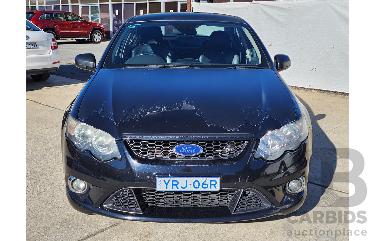 11/2011 Ford Falcon XR6 RWD FG UPGRADE 4D Sedan Black 4.0L