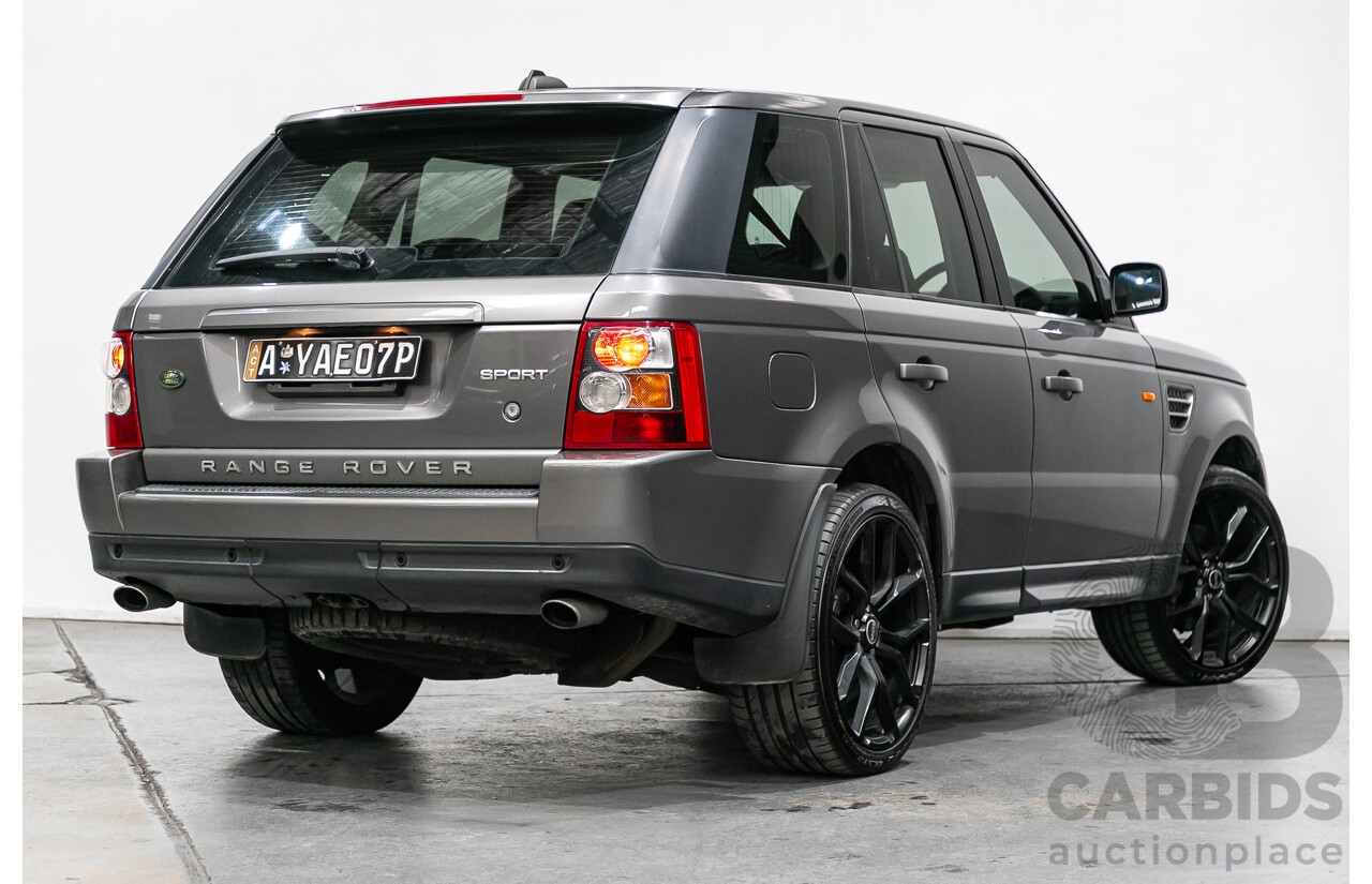 8/2007 Land Rover Range Rover Sport 3.6 TDV8 (4x4) MY07 4d Wagon Stornoway Grey Metallic Turbo Diesel V8 3.6L