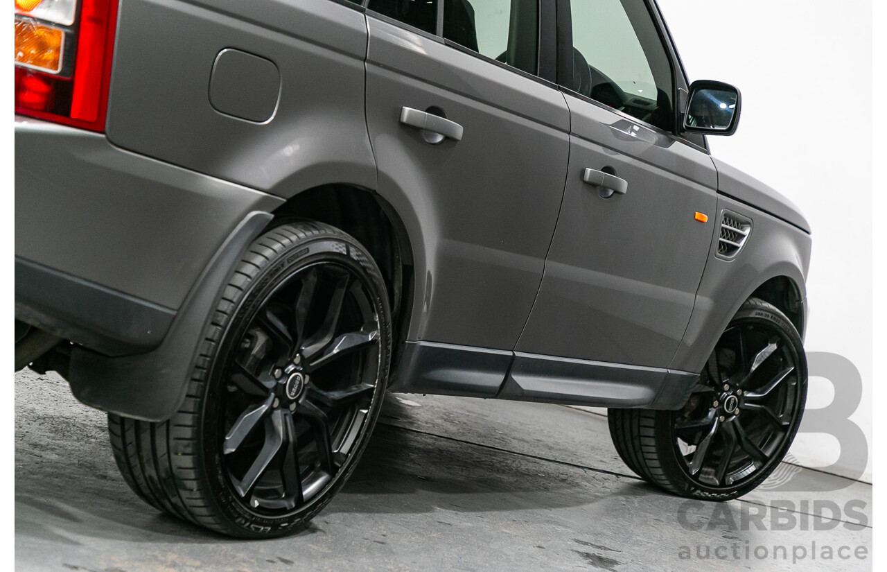 8/2007 Land Rover Range Rover Sport 3.6 TDV8 (4x4) MY07 4d Wagon Stornoway Grey Metallic Turbo Diesel V8 3.6L