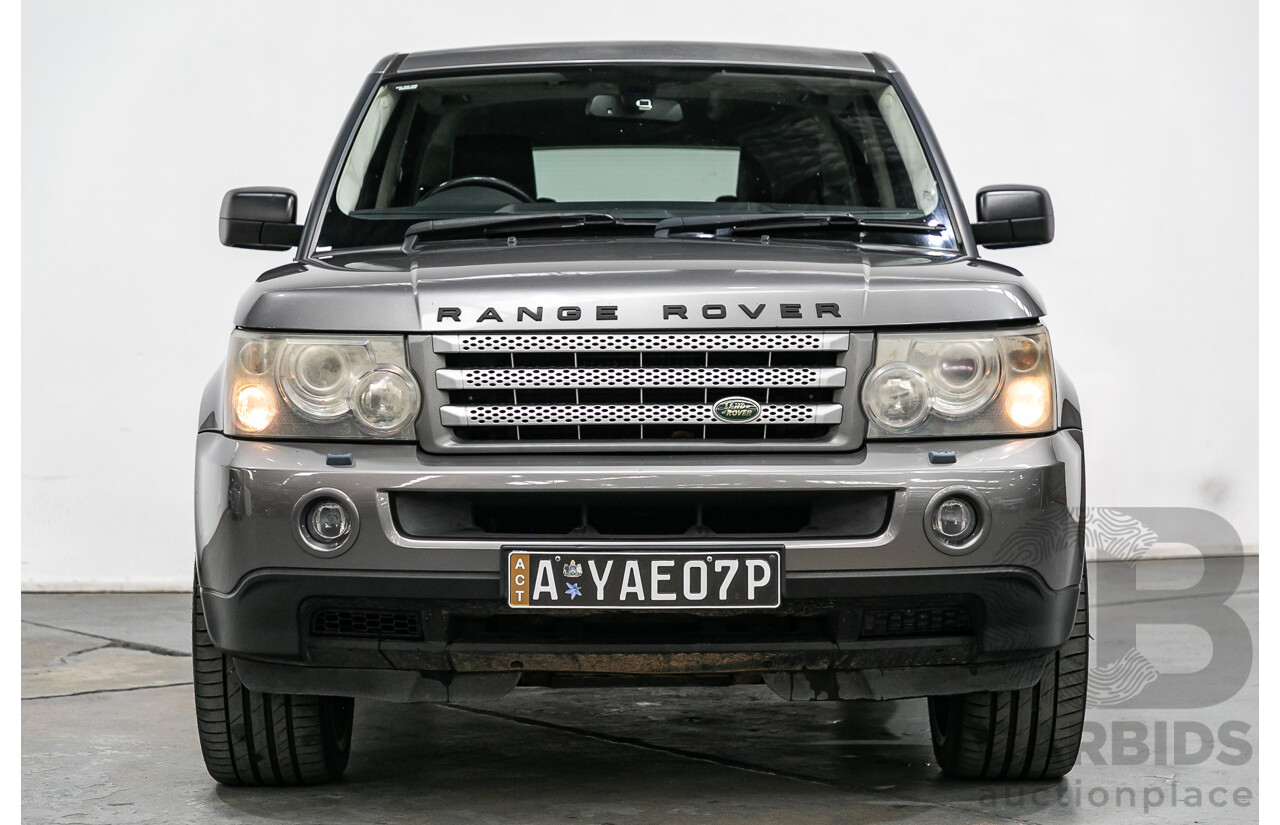 8/2007 Land Rover Range Rover Sport 3.6 TDV8 (4x4) MY07 4d Wagon Stornoway Grey Metallic Turbo Diesel V8 3.6L